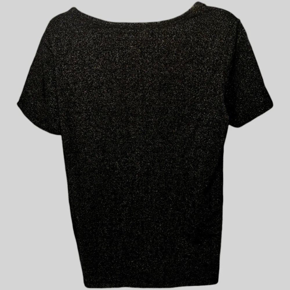 Levi's Black & Silver Metallic Cali Short Sleeve Tee - Picture 2 of 3